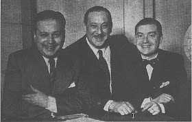 Cayetano Puglisi, Juan Carlos Cobian y Ciriaco Ortiz en 1935