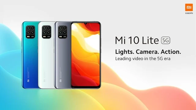 Xiaomi Mi 10 Lite, Smartphone Android Dengan Jaringan 5G