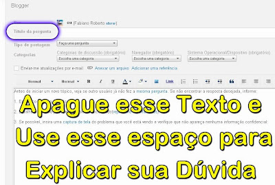 Como Usar o Fórum de Ajuda do Blogger