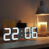 3D LED Alarm Clock: A Stylish Digital Decor for Home, Office, Kitchen, and Garden
