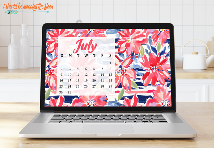 July Calendar Wallpapers