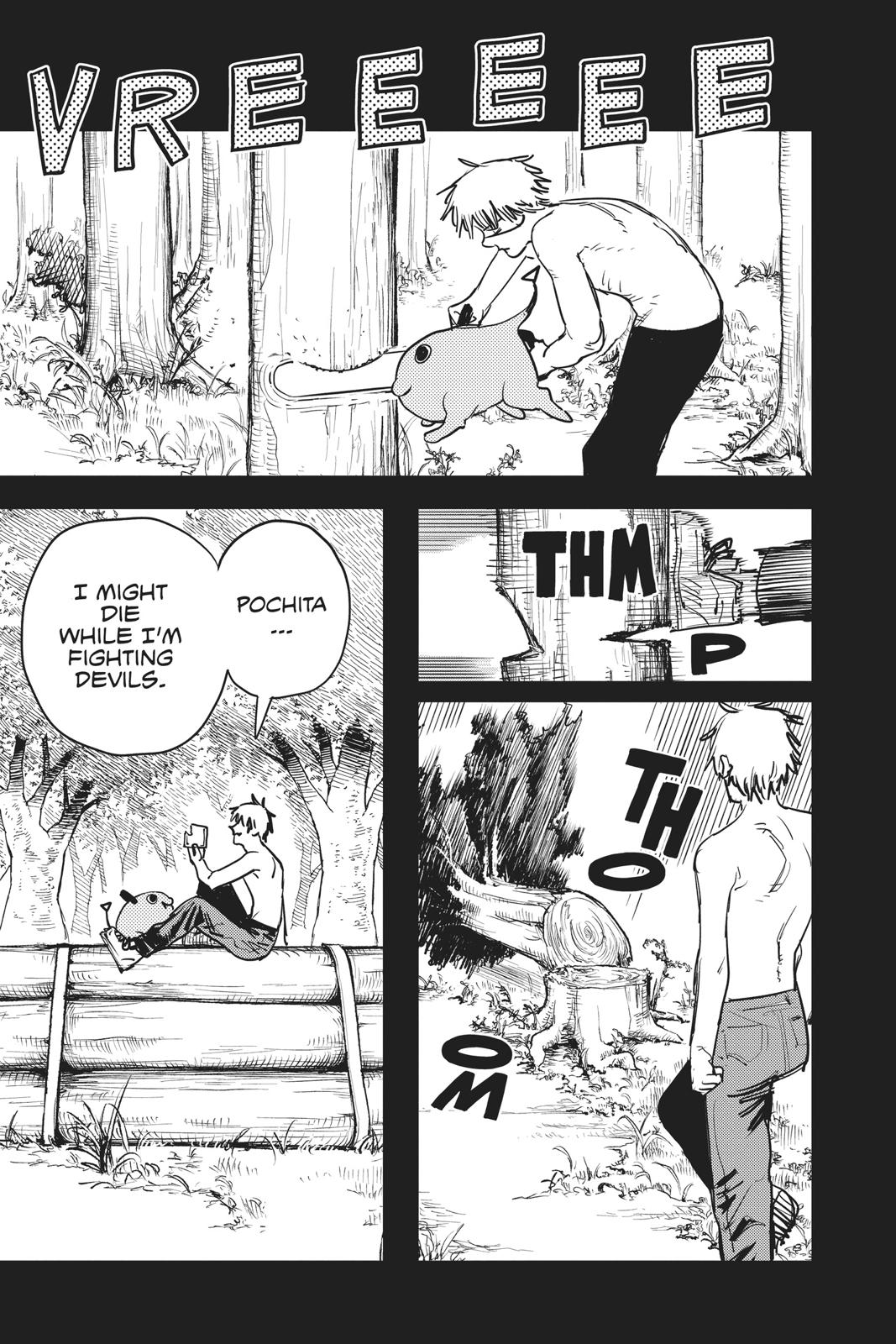 read chainsaw man manga chapter 1 Dog & Chainsaw online in high quality