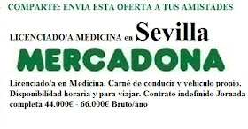 Sevilla, Lanzadera de Empleo Virtual. Oferta Mercadona