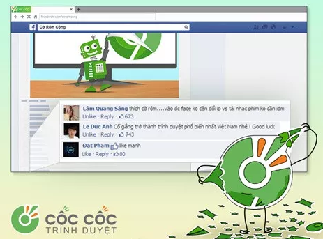 Thực hư sự việc người dùng tố Cốc Cốc ăn cắp tài khoản Facebook?