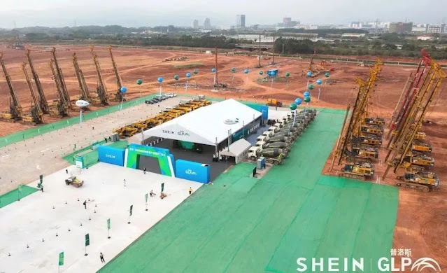 On December 12,2023,  the Shein Western Smart Industrial Park project officially started in Zhaoqing New District