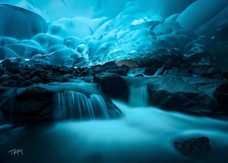 2. Mendenhall Glacier Ice Caves, Juneau, Alaska, USA - Top 10 Ice Caves in the World