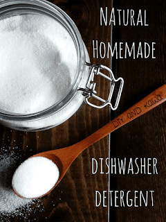 natural and homemade dishwasher detergent