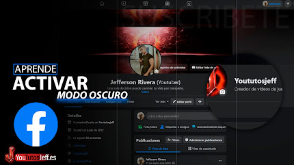 Como Activar MODO OSCURO en Facebook Oficial