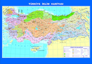 Türkiyede görülen iklim tipleri ve özellikleri