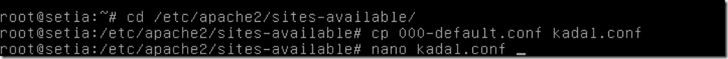 Setting Apache2 Web Server Linux Debian 7, 8 dan 9