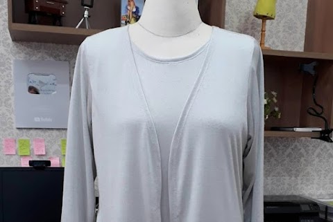 Cardigan Molde Pronto - Modelagem