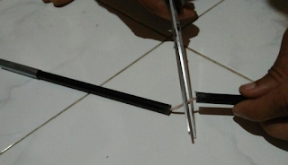 Potong Tali Frame Tenda Dome