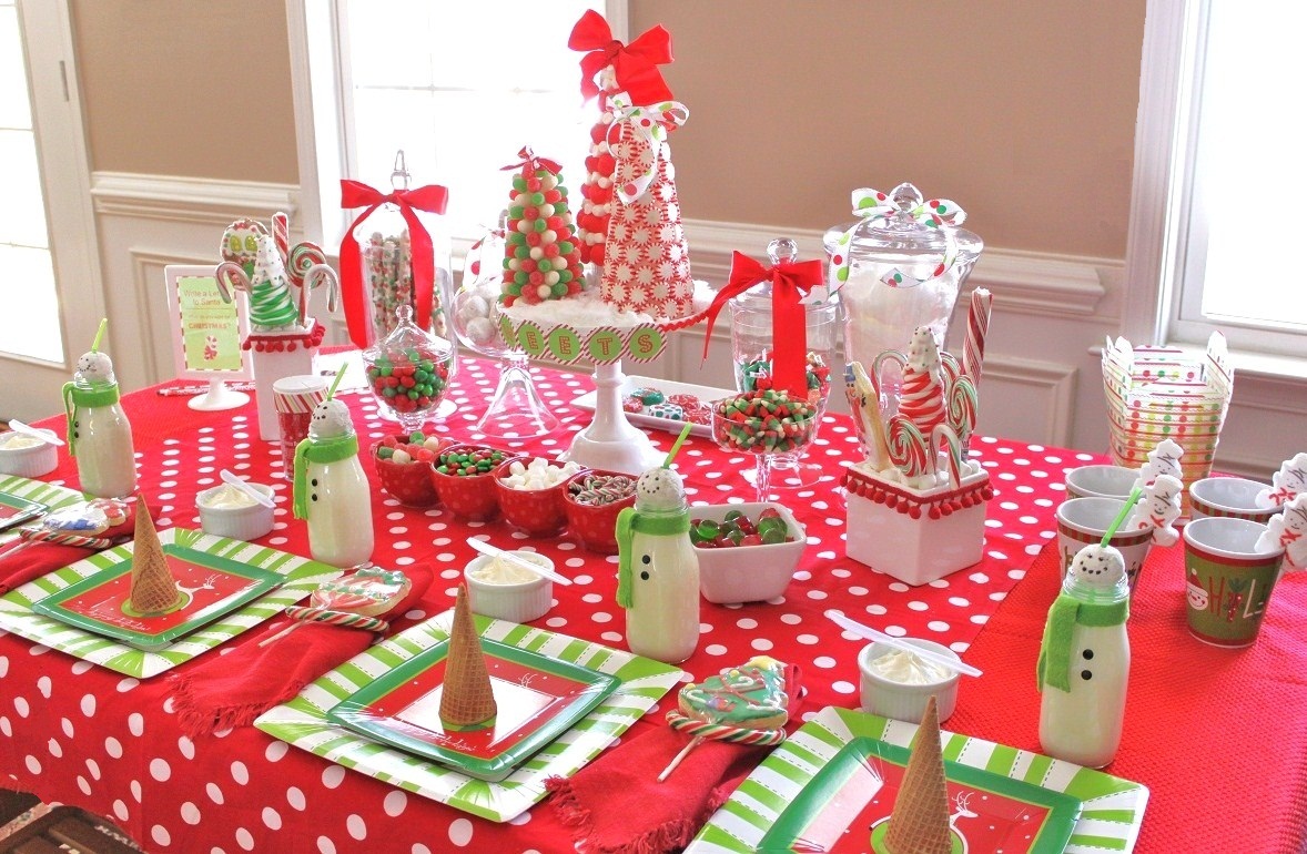 all about sweet decor and decorating their own christmas trees ice ...