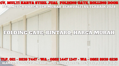 GAMBAR, DAFTAR, HARGA, FOLDING GATE, PER METER, MURAH, BINTARO, 2024