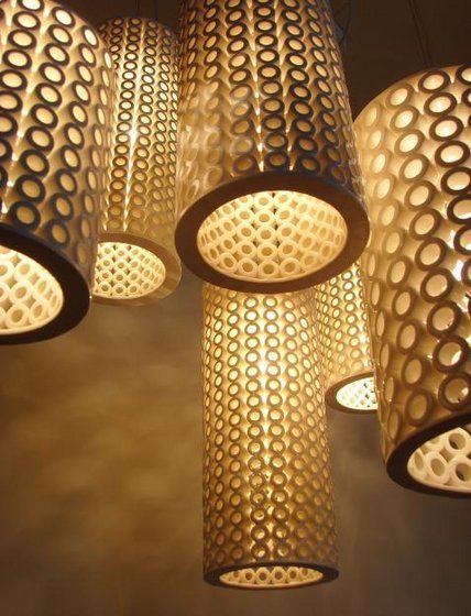 Contoh kerajinan  lampu  hias dari  bambu  yang keren 