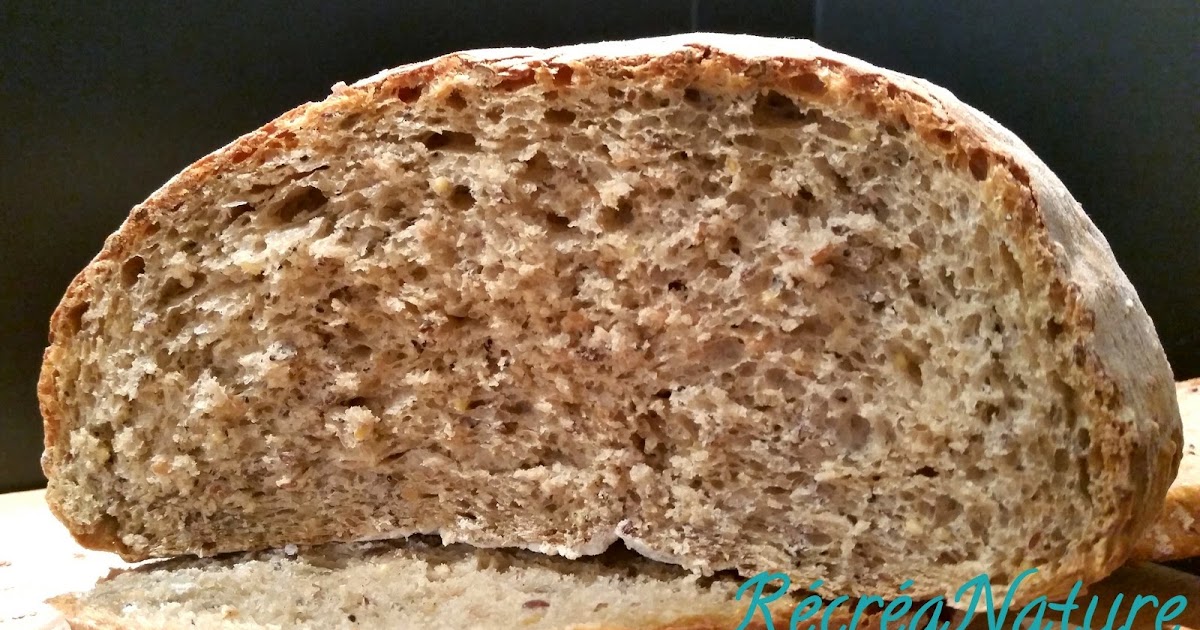 Pain Maison aux Céréales sans Machine à Pain : mon Premier ...