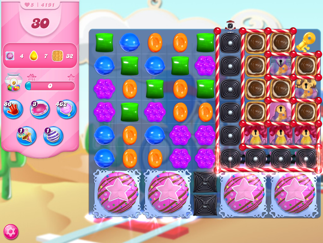 Candy Crush Saga level 4191