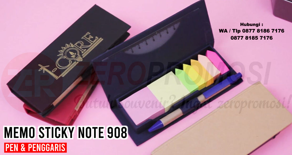 Souvenir Memo sticky note Harga terjangkau di Tangerang