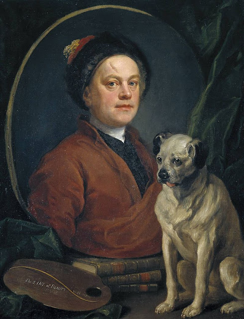 Painter and His Pug