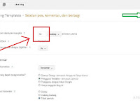 Cara Mengatur Jumlah Postingan/Artikel Yang Muncul Di Halaman Utama Blog