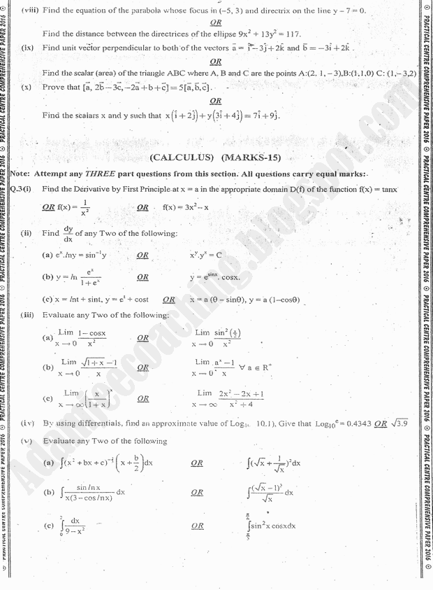 practical-centre-guess-papers-2016-class-12th-science-group