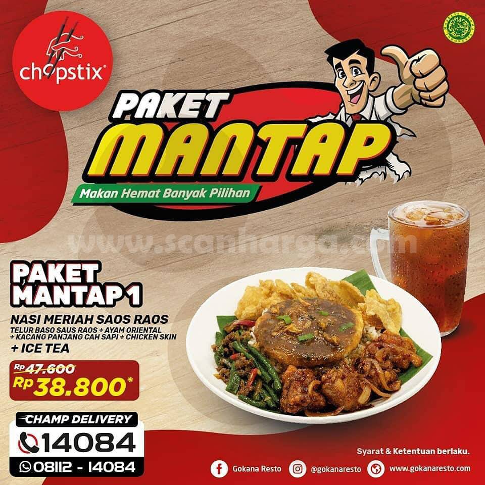 CHOPSTIX Promo PAKET MANTAP! Harga Spesial Serba Rp 38.800