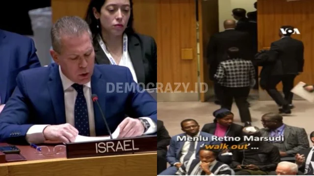 Isi Pidato Dubes Israel Yang Buat Menlu Retno Marsudi Walk Out di PBB