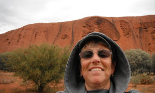 Roxie at Uluru, Copyright 2012, Rev. Dr. Roxie Hart, used with permission