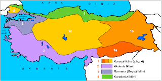 Türkiye’de Karasal İklim