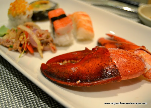 Sushi and Seafood in Junsui Burj Al Arab