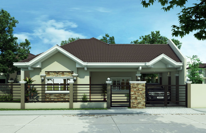 54+ Idea Bungalow House Design With Garage Philippines