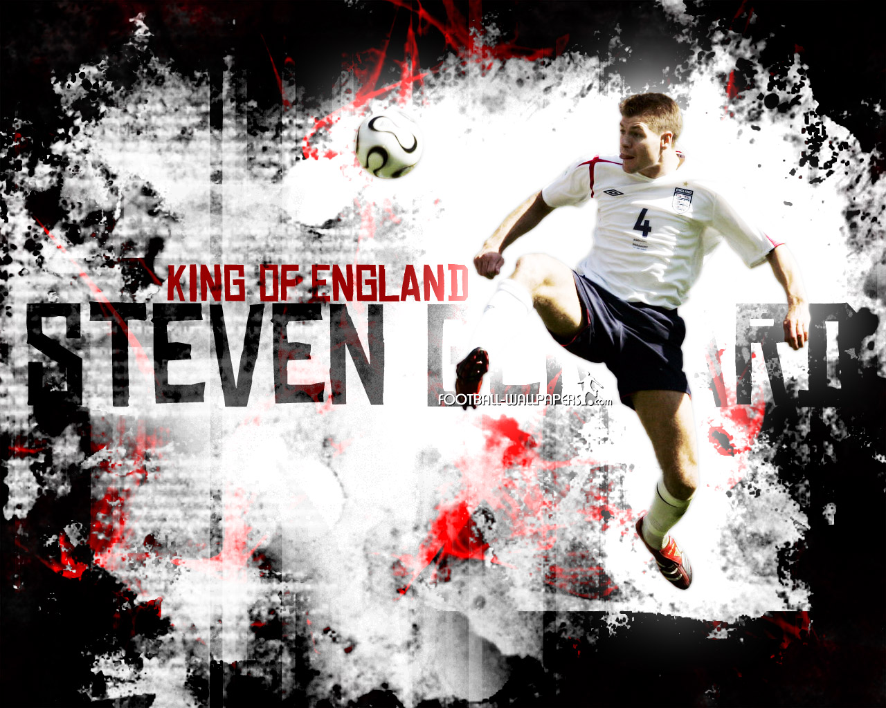 Steven Gerrard England Wallpapers