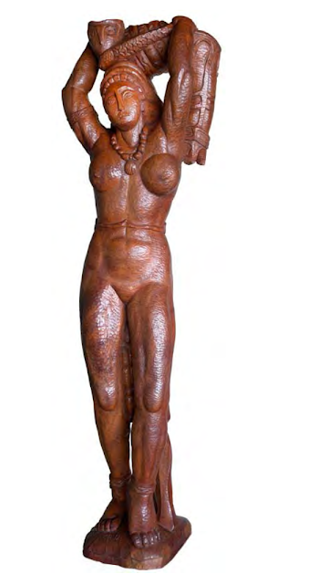 Taina, sculpture by Gaspar Mario Cruz