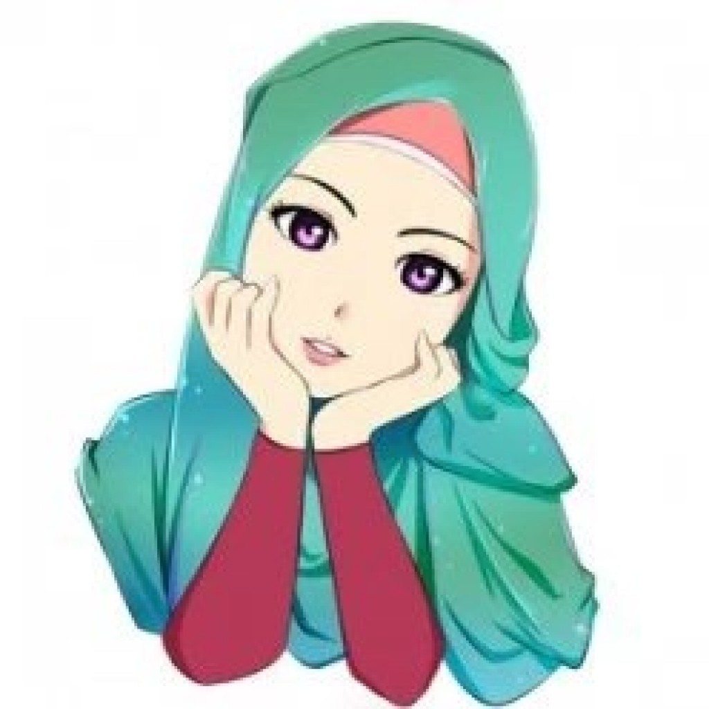 Gambar Kartun Muslimah Cantik Terbaru 2018 Gambar Kartun