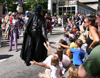 Darth Vader with Kids