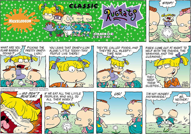 Classic Rugrats Comic Strip for November 3, 2024 | Nickelodeon