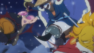 ワンピースアニメ 993話 ONE PIECE Episode 993 イヌアラシ 足 刀