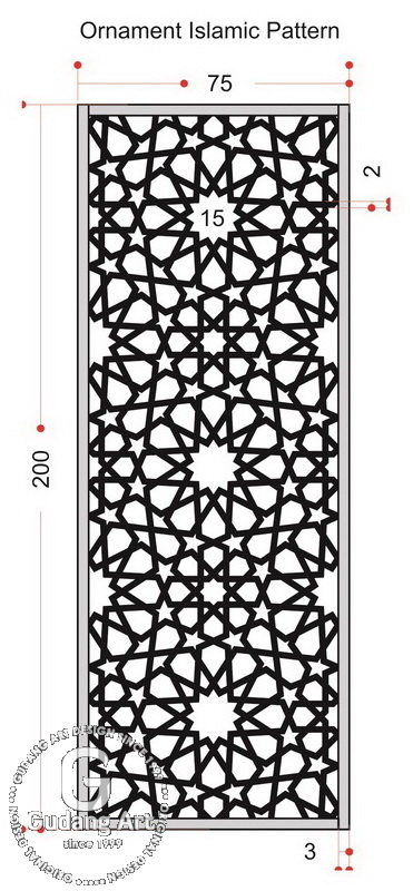 ORNAMEN MASJID I Ornamen Kerawangan Masjid Gudang Art Design
