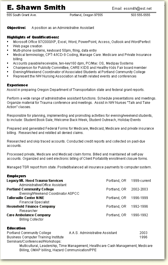 free sample resumes for administrative assistants, administrative assistant resume example, resume for administrative assistant skills, administrative assistant duties resume, summary of qualifications for administrative assistant resume, resume objective for administrative position, objective for office assistant resume, admin assistant resume, free-sampleresumes.blogspot.com