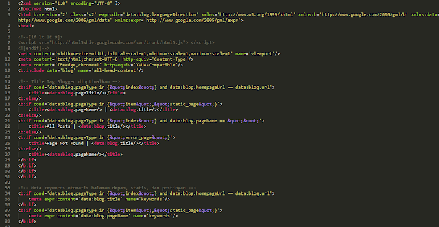 Script Template Baru