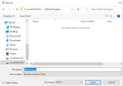 Run python program in command prompt