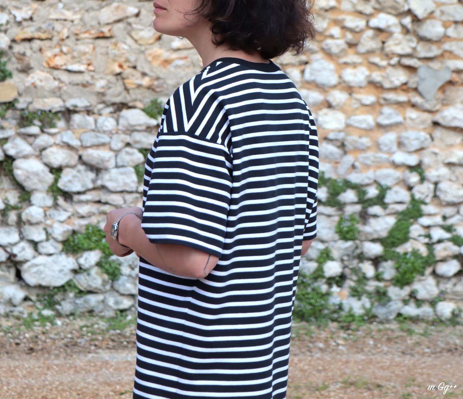 Une Robe Tee-shirt Oversize... (Patron Maison) par m Gg++