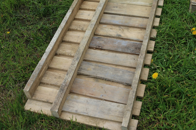 How Too Make A Pallet Planter