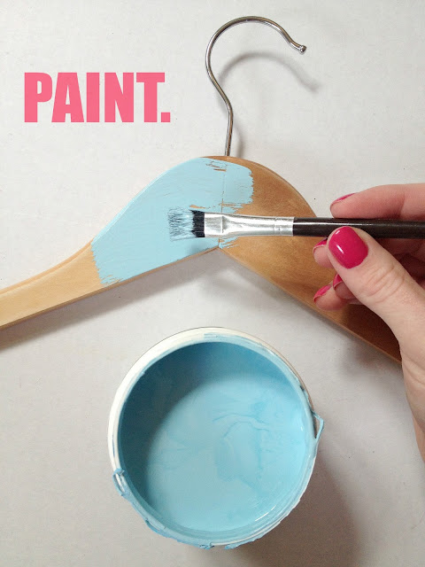  I had never decoupaged anything inward my life DIY Mod Podge Hangers