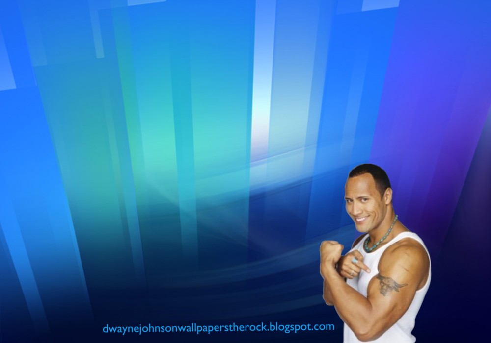 Dwayne Johnson Free Wallpapers The Rock shows Biceps and Tattoo Bull in 