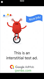 cara memasang iklan interstitial admob