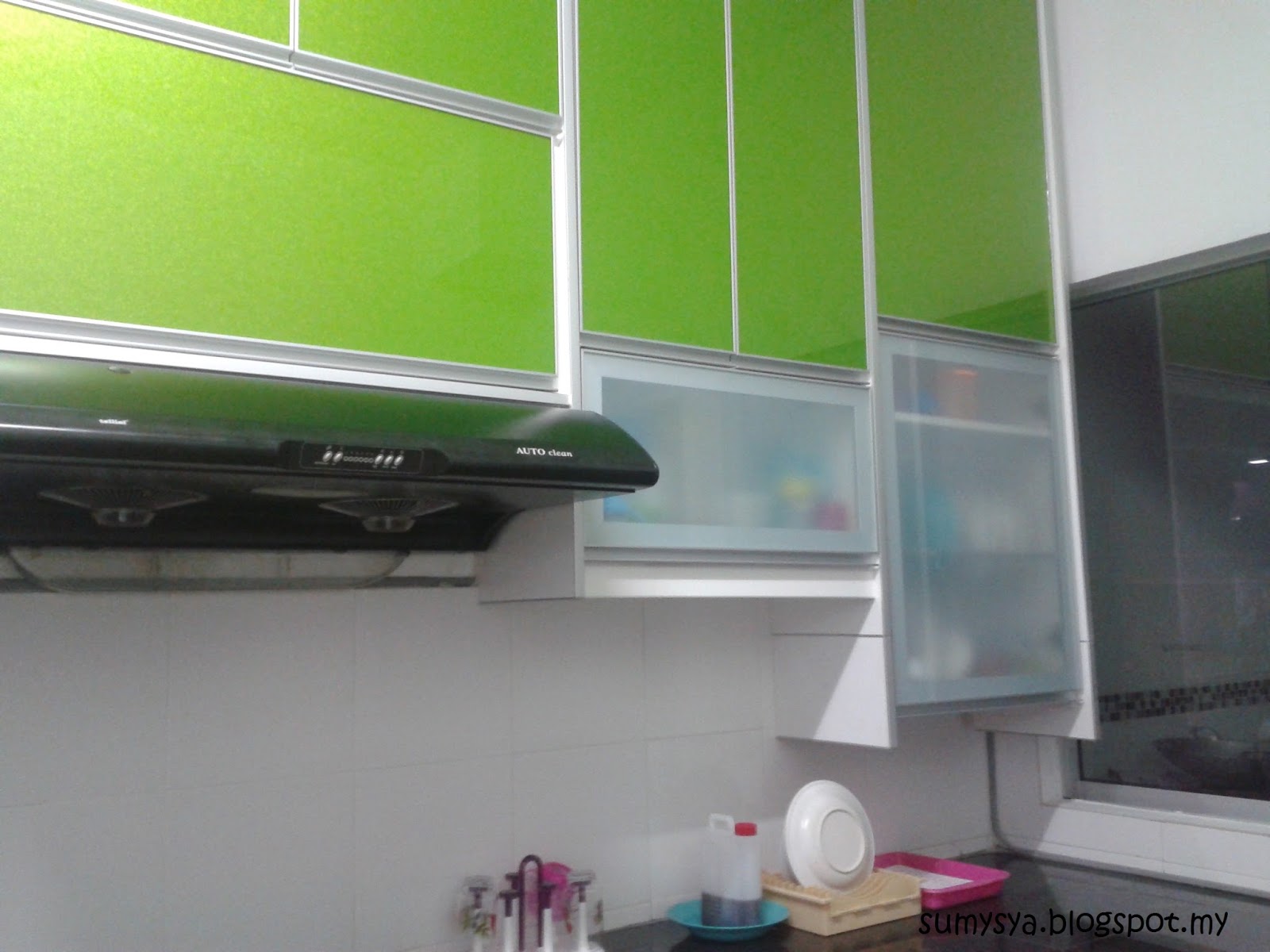  DIARI SUMYSYA Kitchen Kabinet 3G MURAH Warna Hijau 