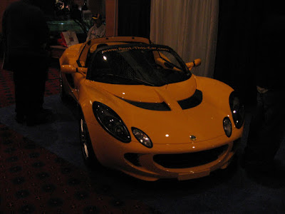 Lotus Elise Rental at the Portland International Auto Show in Portland, Oregon, on January 28, 2006