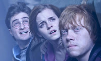 Harry, Ron y Hermione en una escena de Las reliquias de la muerte parte 2