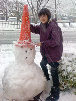 大みそかの大雪